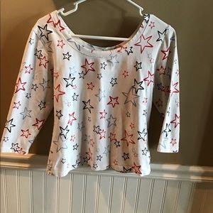 Small petite stars tee shirt